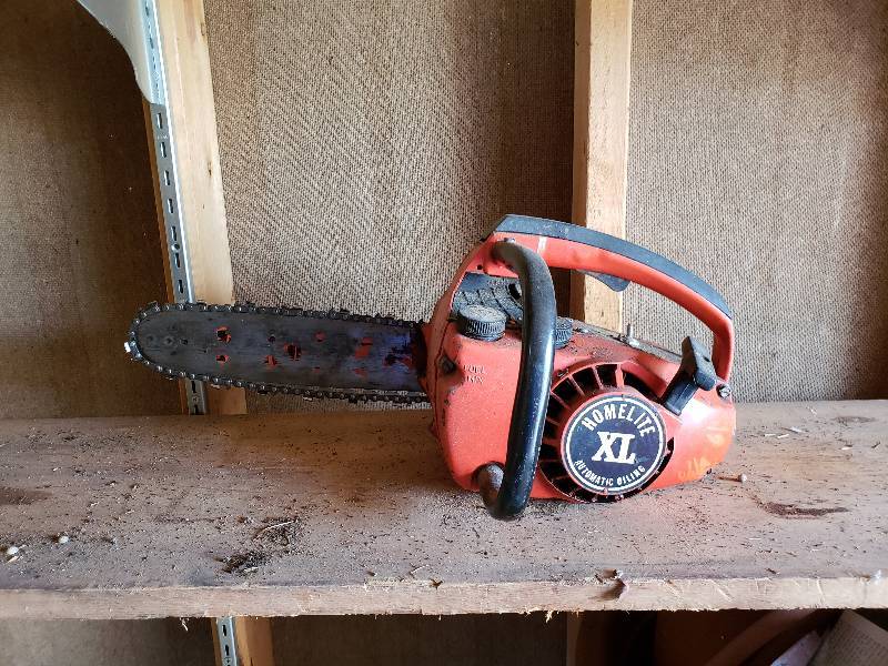 lot 10684 image: Homelite Chainsaw