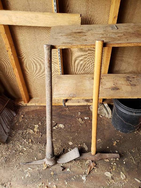 lot 10690 image: Pair of Pick Axes