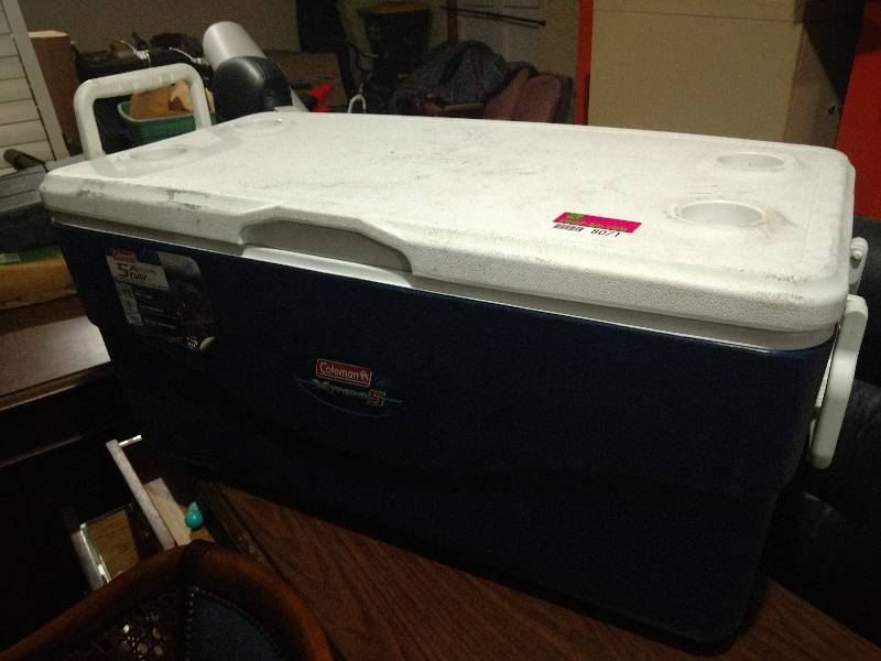 lot 8071 image: Coleman Extreme 120 Qt Cooler