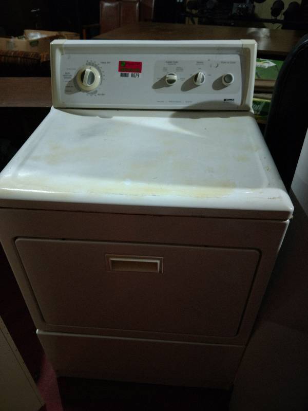 lot 8079 image: Kenmore Elite Dryer - Model #110.63012101