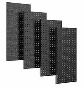 lot 19401 image: Ultrawall 4-Piece Metal Pegboard Garage Storage System X003VS13AF
