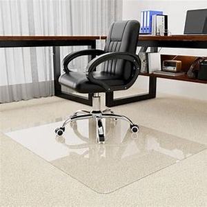 lot 19447 image: Heavy Duty Crystal Clear Office Desk Chair Mat