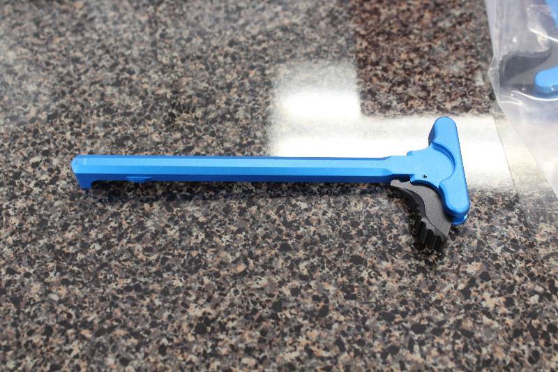 lot 2003 image: 10 pack of Tactical Charging Handles (BLUE)