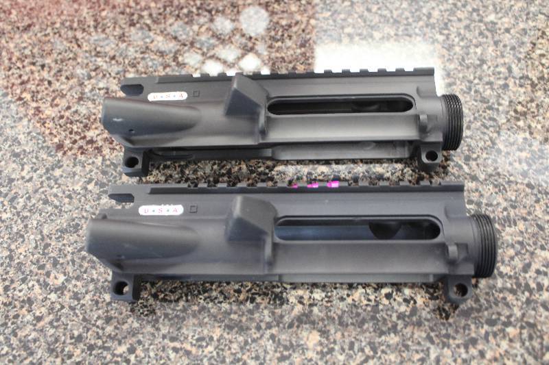 lot 2005 image: Two Stripped Uppers MADE IN USA