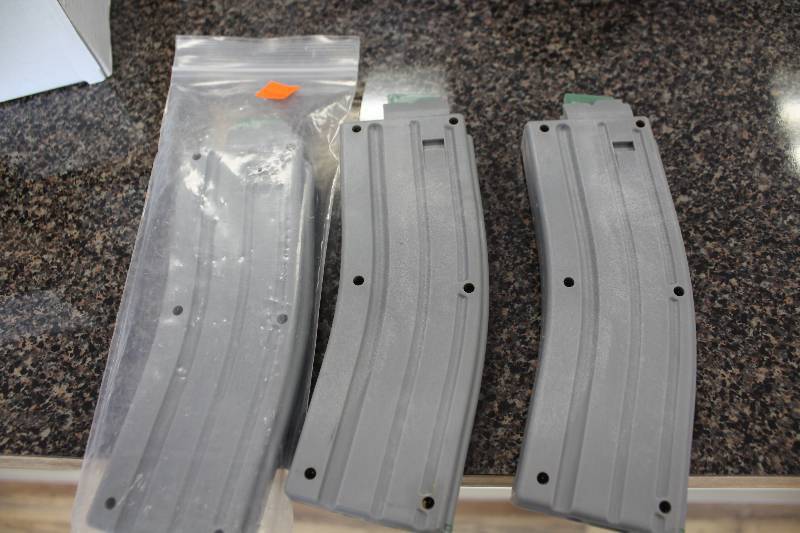 lot 2007 image: 3 New AR-22 magazines