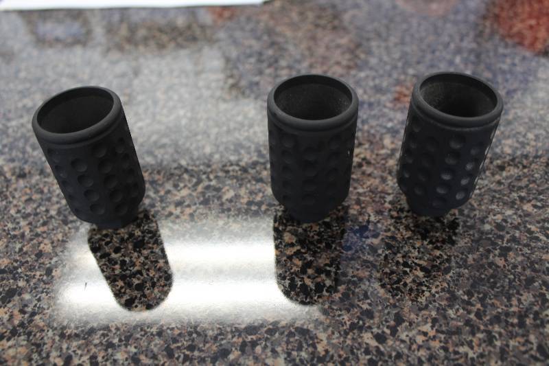 lot 2020 image: Three Dimpled Can Flash Cans AR 15 12x28