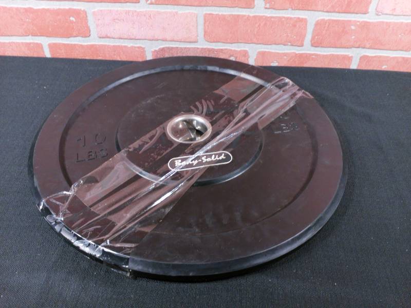 lot 4 image: Body-Solid Barbell Standard Plate Weight 10 lbs.
