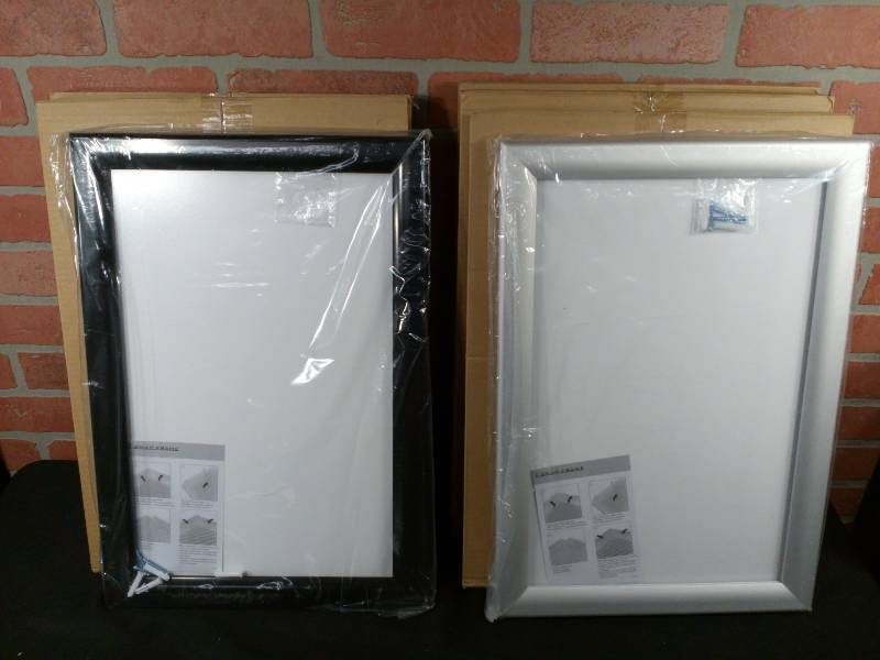 lot 8 image: SnapeZo Weather Resistant Snap Frames