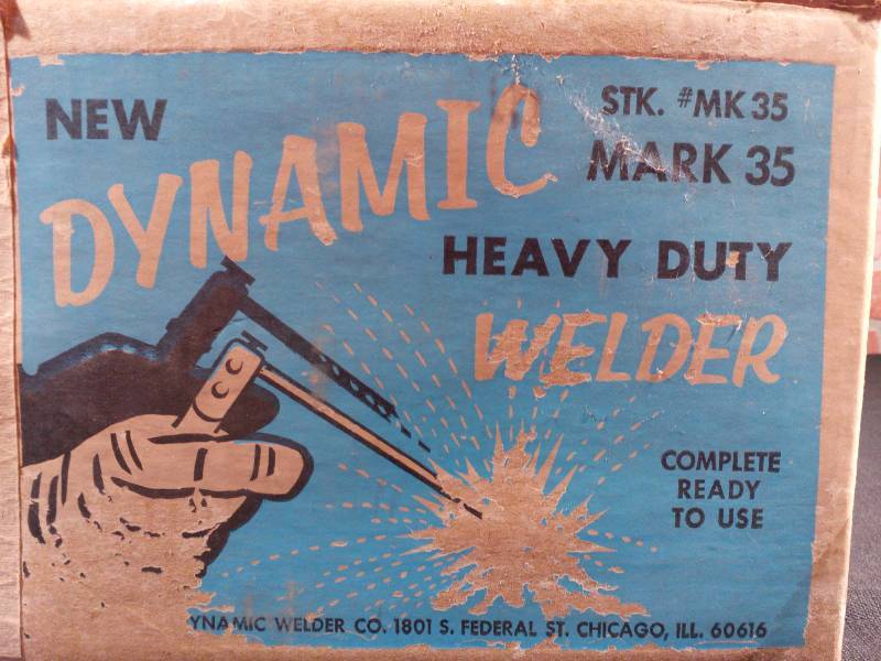 lot 42 image: Vintage Dynamic Mark 35 Heavy Duty Welder
