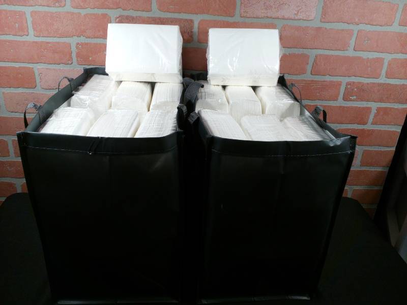 lot 77 image: Dry Flushable Wipes