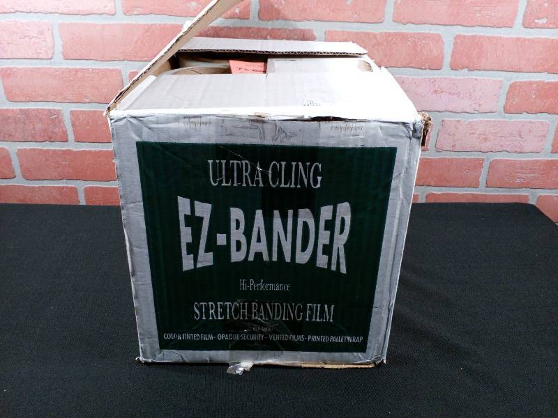 lot 102 image: EZ Bander 90 Gauge Hi Performance Stretch Banding Film wrap
