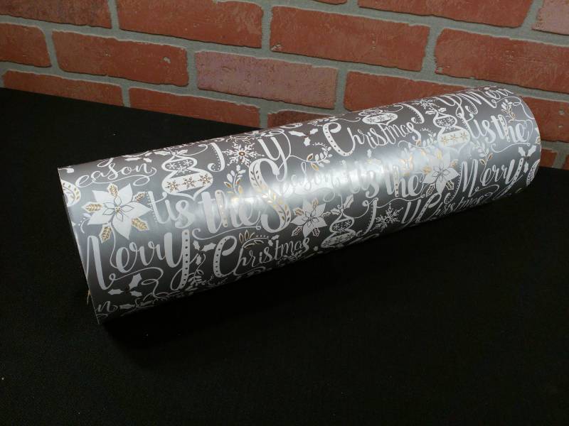 lot 152 image: Shamrock Wrapping Paper Tis The Season Scripted Holiday