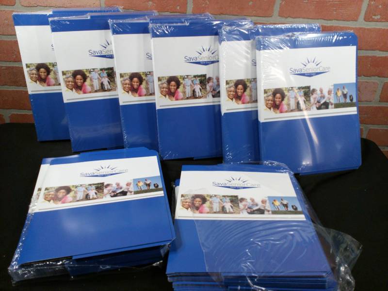 lot 200 image: Information Portfolio Folders With Logo