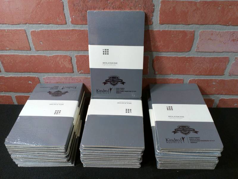 lot 207 image: Moleskine Legendary Notebooks With Logo