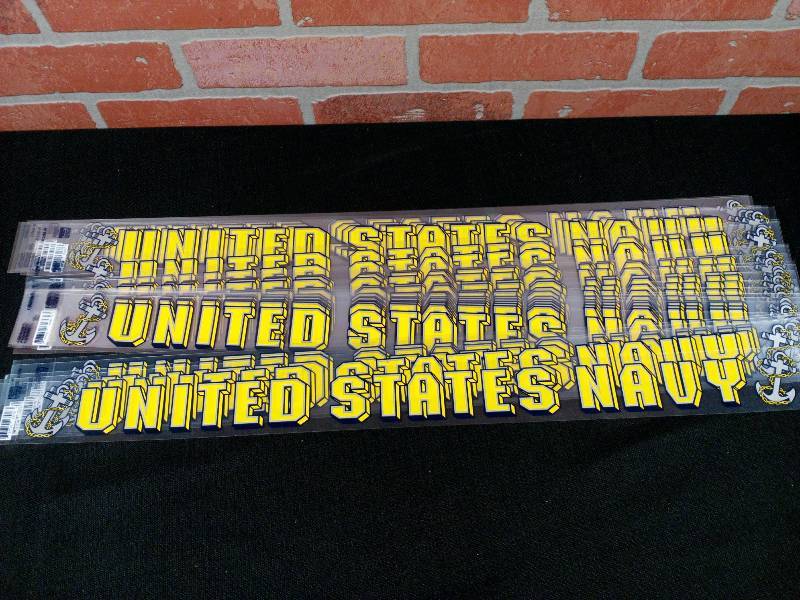 lot 209 image: United States Navy Retired Window Strips D206-NR