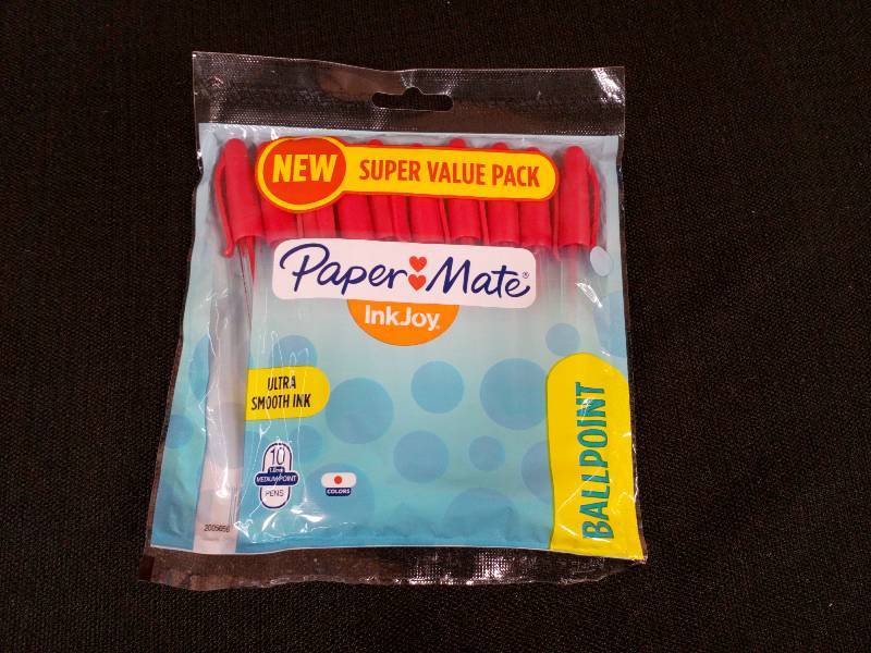 lot 282 image: Paper Mate Ink Joy Ball Point Pens Medium Point