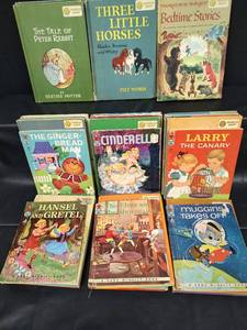 lot 126 image: Vintage Childrens Storybooks