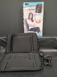 lot 144 image: NIB Spa Massage Back Massager with Heat and Vibration