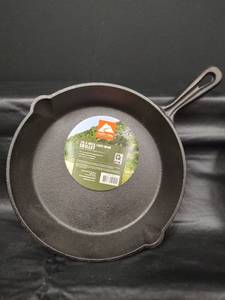lot 240 image: Ozark Trail 10.5-Inch Preseasoned Cast Iron Skillet