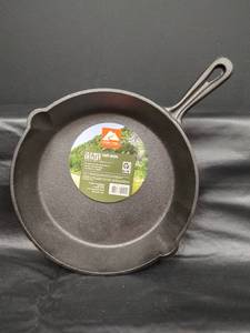 lot 241 image: Ozark Trail 10.5-Inch Preseasoned Cast Iron Skillet