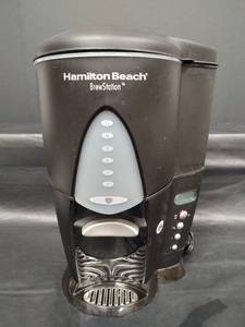 lot 334 image: Hamilton Beach BrewStation 12 cup Coffee Maker with Instructions