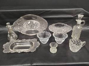 lot 342 image: Vintage Cut Glass and More