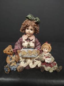 lot 360 image: Yesterdays Child Dollstone - Jean with Eliot and Debbie