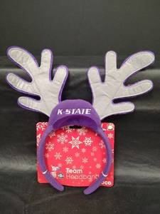 lot 552 image: K-State Reindeer Antler Team Headband - Official Licensed Product