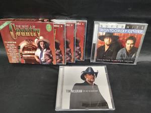 lot 553 image: Country Music CD Collection - Best of Country, Tim McGraw, Montgomery Gentry