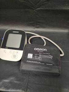lot 555 image: Omron Blood Pressure Monitor with HEM-RML31 Cuff, Battery Operated, Tested