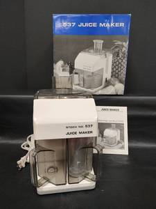lot 444 image: Stock No. 537 Electric Juice Maker with Accessories