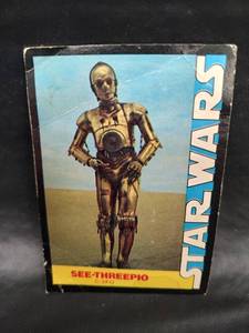 lot 449 image: Star Wars C-3PO Trading Card SEE-THREEPIO