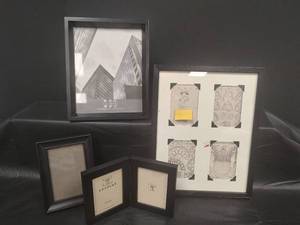 lot 479 image: Assorted Black Frames in Various Sizes