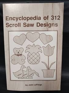 lot 511 image: Encyclopedia of 312 Scroll Saw Designs by John LaForge Pattern Book