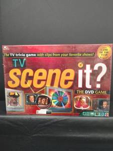 lot 568 image: NIB Scene It DVD Game Mattel TV Trivia Board Game