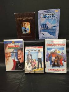 lot 584 image: DVD Movie Collection - Murder She Wrote Season 1, Arctic Mission Includes 5 HiDef DVDs, Cool Runnings, Role Models, Miracle on 34th Street