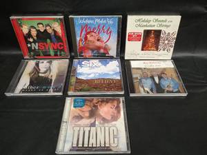 lot 589 image: CD Collection - NSYNC, Titanic Soundtrack, Holiday Music and More