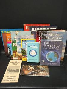lot 609 image: Collection of Vintage Educational and Travel Books