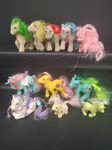 lot 628 image: My Little Pony So Soft Ponies and More Ponies