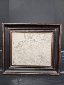 lot 94 image: Germania Vulgo Teutschlandt Framed Map