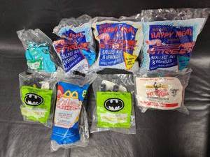 lot 13 image: 2000 McDonalds Batman and Power Rangers Happy Meal Toys Sealed