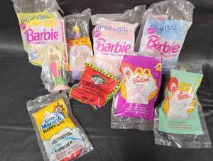 lot 15 image: 1996 McDonalds Barbie Happy Meal Toys Collection