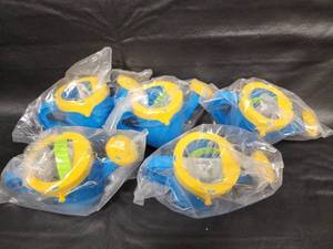 lot 17 image: Nature Helpers Happy Meal Toy - Blue and Yellow - Lot of 5