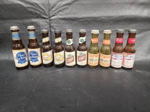 lot 43 image: Classic American Beer Bottle Collection - Pabst, Falstaff, Schlitz, New Mexico, Budweiser