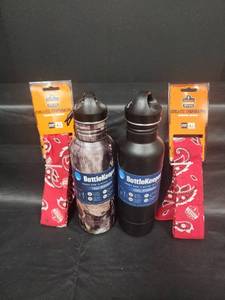 lot 48 image: BottleKeeper 12oz Standard Bottles with Ergodyne Chill-Its Cooling Towels Bundle