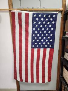 lot 77 image: American Flag 50 Star Cotton Banner