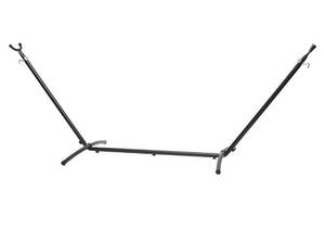 lot 32634 image: Amazon Basics Heavy-Duty Hammock Stand, Includes Portable Carrying Case, 9-Foot, Black