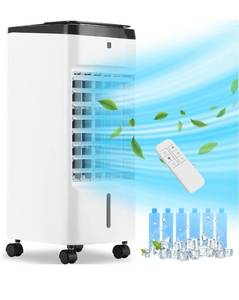 lot 32642 image: Portable Air Conditioners, 3 In 1 Swamp Cooler with 3 Ice Packs