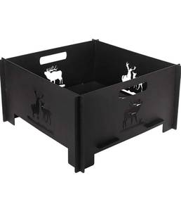 lot 32648 image: Portable Fire Pit, 15.8�� collapsible fire pit for outside wood burning