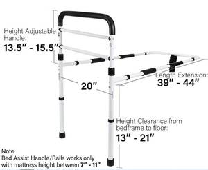 lot 32651 image: Adjustable Bed Assist Rail